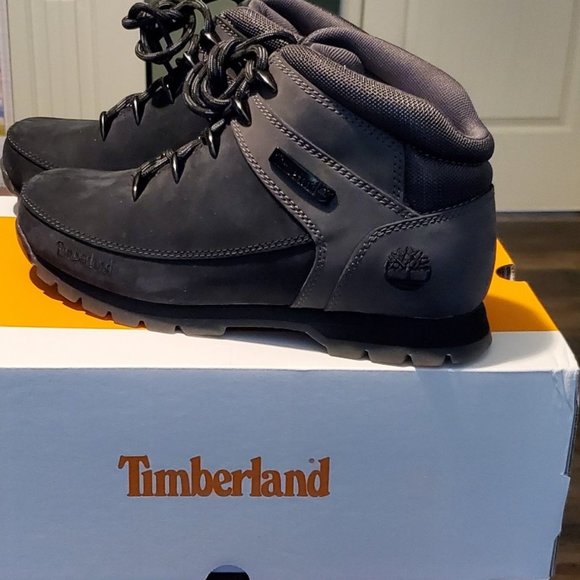 MEN\'S TIMBERLAND EURO SPRINT MID HIKER BLACK NUBUCK. TB0A1KAC015 main image 5